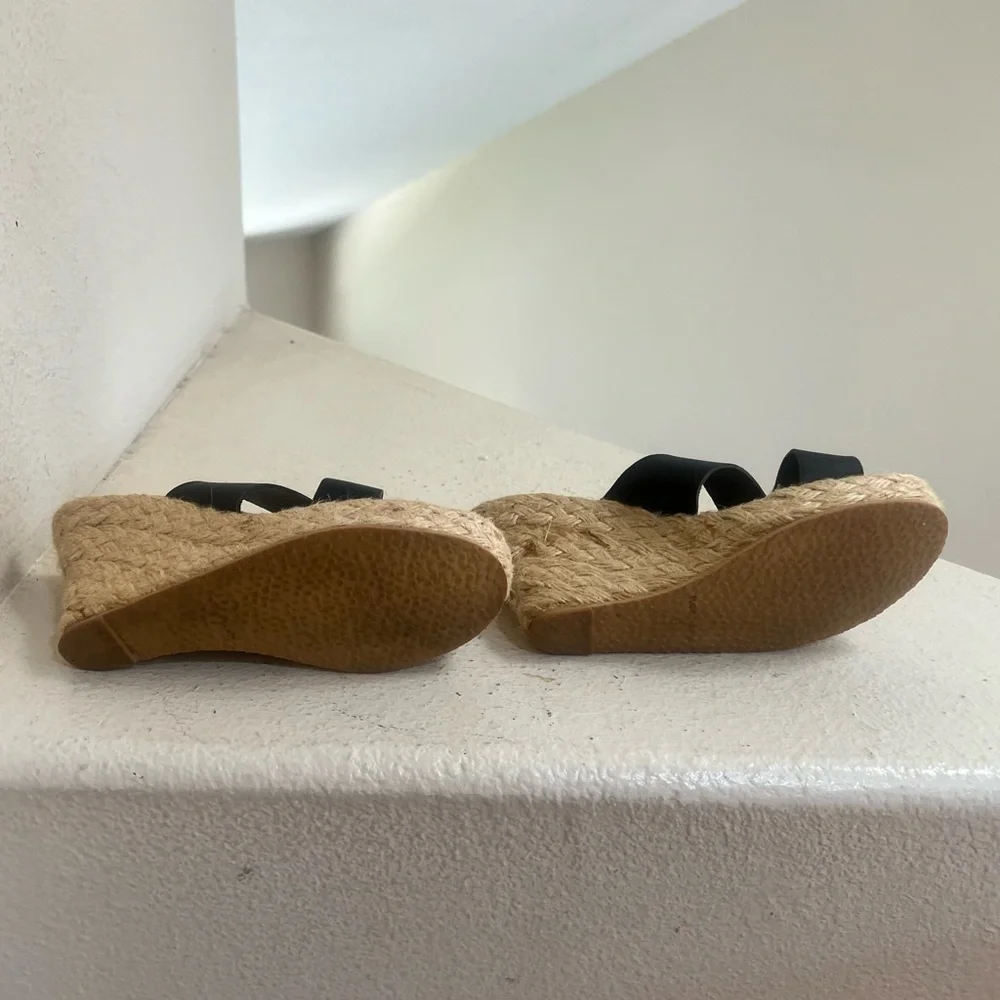 MICHAEL KORS Espadrille Wedge Mules Platform Sandals Sandal Women's‎ Size 7.3